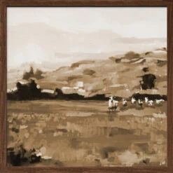 Heritage Style - Square Stretched Canvas, Poster Or Fine Art Print(Heritage Style Square Stretched Canvas Poster Or Fine Art Print) -Heart Wall Art Store pictufy dark wood square 50x70 2787354