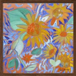 Sunflowersagei - Square Stretched Canvas, Poster Or Fine Art Print(Sunflowersagei Square Stretched Canvas Poster Or Fine Art Print) 16 Sunflowersagei - Square Stretched Canvas, Poster Or Fine Art Print(Sunflowersagei Square Stretched Canvas Poster Or Fine Art Print) -Heart Wall Art Store pictufy dark wood square 50x70 2818576