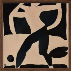 Goddance - Square Stretched Canvas, Poster Or Fine Art Print(Goddance Square Stretched Canvas Poster Or Fine Art Print) -Heart Wall Art Store pictufy dark wood square 50x70 2997375