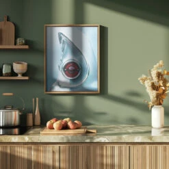 US Classic Car 1958 Brookwood - Stretched Canvas, Poster Or Fine Art Print(Us Classic Car 1958 Brookwood Stretched Canvas Poster Or Fine Art Print) -Heart Wall Art Store pictufy green kitchen ratio 4x5 2071925