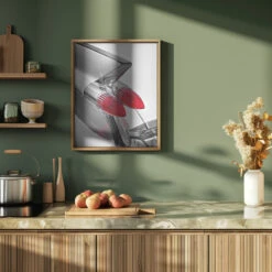 American Classic Car Sedan Deville 1959 Tail Fin Abstract - Stretched Canvas, Poster Or Fine Art Print(American Classic Car Sedan Deville 1959 Tail Fin Abstract Stretched Canvas Poster Or Fine Art Print) -Heart Wall Art Store pictufy green kitchen ratio 4x5 2405641