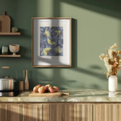 Samarkande 5 - Stretched Canvas, Poster Or Fine Art Print(Samarkande 5 Stretched Canvas Poster Or Fine Art Print) -Heart Wall Art Store pictufy green kitchen ratio 4x5 2516502