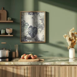 I Jungle01x A 50x70xa - Stretched Canvas, Poster Or Fine Art Print(I Jungle01x A 50x70xa Stretched Canvas Poster Or Fine Art Print) -Heart Wall Art Store pictufy green kitchen ratio 4x5 2530845