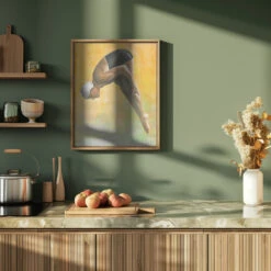 2629068 - Stretched Canvas, Poster Or Fine Art Print(2629068 Stretched Canvas Poster Or Fine Art Print) -Heart Wall Art Store pictufy green kitchen ratio 4x5 2629591