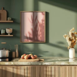 Shadows - Stretched Canvas, Poster Or Fine Art Print(Shadows Stretched Canvas Poster Or Fine Art Print) -Heart Wall Art Store pictufy green kitchen ratio 4x5 2711112