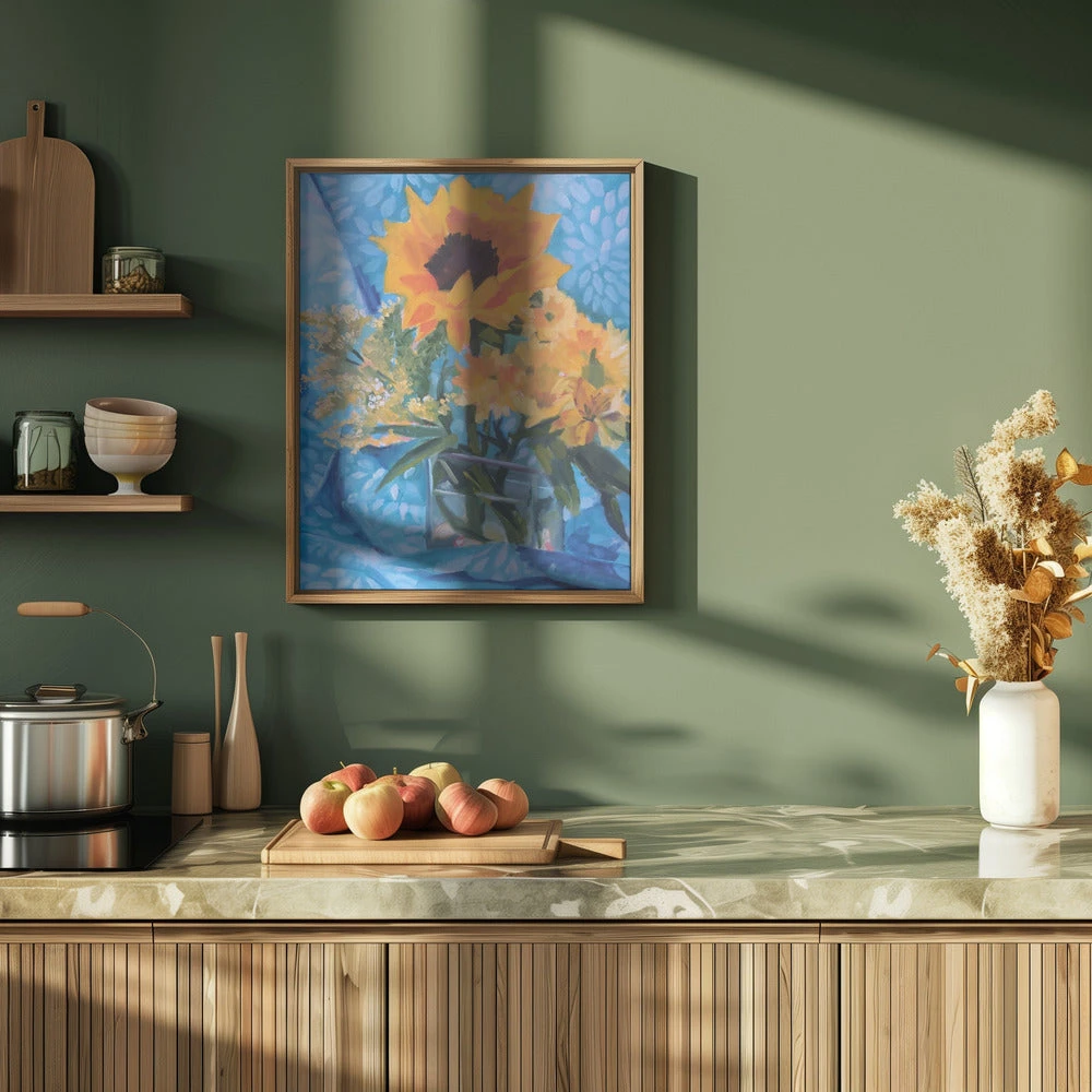 Summer Flowers - Stretched Canvas, Poster Or Fine Art Print(Summer Flowers Stretched Canvas Poster Or Fine Art Print 2) 9 Summer Flowers - Stretched Canvas, Poster Or Fine Art Print(Summer Flowers Stretched Canvas Poster Or Fine Art Print 2) - Image 9