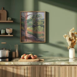 Truro Walk - Stretched Canvas, Poster Or Fine Art Print(Truro Walk Stretched Canvas Poster Or Fine Art Print) 20 Truro Walk - Stretched Canvas, Poster Or Fine Art Print(Truro Walk Stretched Canvas Poster Or Fine Art Print) -Heart Wall Art Store pictufy green kitchen ratio 4x5 2785963