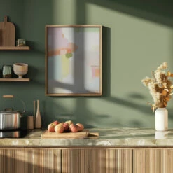 Pastel Abstract 1 - Stretched Canvas, Poster Or Fine Art Print(Pastel Abstract 1 Stretched Canvas Poster Or Fine Art Print) -Heart Wall Art Store pictufy green kitchen ratio 4x5 2787381