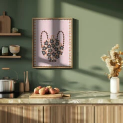 Floral Patterned Jug - Stretched Canvas, Poster Or Fine Art Print(Floral Patterned Jug Stretched Canvas Poster Or Fine Art Print) 20 Floral Patterned Jug - Stretched Canvas, Poster Or Fine Art Print(Floral Patterned Jug Stretched Canvas Poster Or Fine Art Print) -Heart Wall Art Store pictufy green kitchen ratio 4x5 2787949