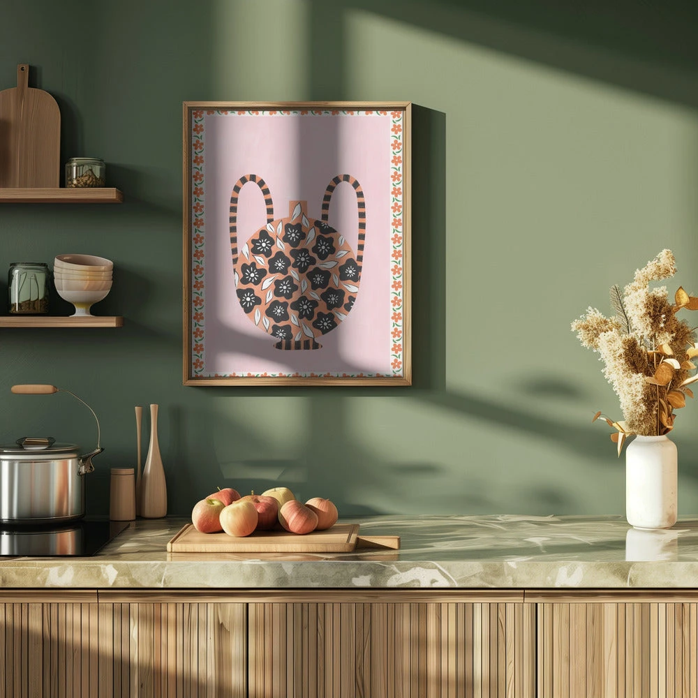 Floral Patterned Jug - Stretched Canvas, Poster Or Fine Art Print(Floral Patterned Jug Stretched Canvas Poster Or Fine Art Print) 9 Floral Patterned Jug - Stretched Canvas, Poster Or Fine Art Print(Floral Patterned Jug Stretched Canvas Poster Or Fine Art Print) - Image 9