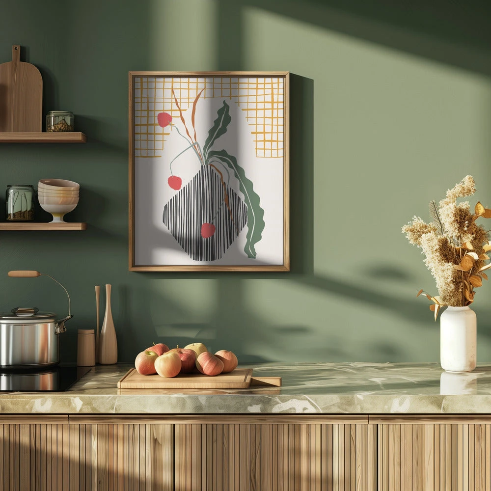 Midcentury Ikebana Light - Stretched Canvas, Poster Or Fine Art Print(Midcentury Ikebana Light Stretched Canvas Poster Or Fine Art Print) 9 Midcentury Ikebana Light - Stretched Canvas, Poster Or Fine Art Print(Midcentury Ikebana Light Stretched Canvas Poster Or Fine Art Print) - Image 9