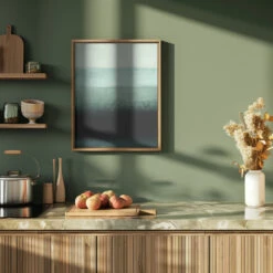 Shades Of Green - Stretched Canvas, Poster Or Fine Art Print(Shades Of Green Stretched Canvas Poster Or Fine Art Print) -Heart Wall Art Store pictufy green kitchen ratio 4x5 2865972