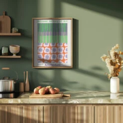 National Gallery Of Art Amsterdam - Stretched Canvas, Poster Or Fine Art Print(National Gallery Of Art Amsterdam Stretched Canvas Poster Or Fine Art Print) -Heart Wall Art Store pictufy green kitchen ratio 4x5 2871705