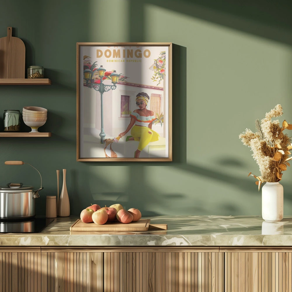 Santo Domingo Dominican Republic Woman & Dog - Stretched Canvas, Poster Or Fine Art Print(Santo Domingo Dominican Republic Woman Amp Dog Stretched Canvas Poster Or Fine Art Print) 9 Santo Domingo Dominican Republic Woman & Dog - Stretched Canvas, Poster Or Fine Art Print(Santo Domingo Dominican Republic Woman Amp Dog Stretched Canvas Poster Or Fine Art Print) - Image 9