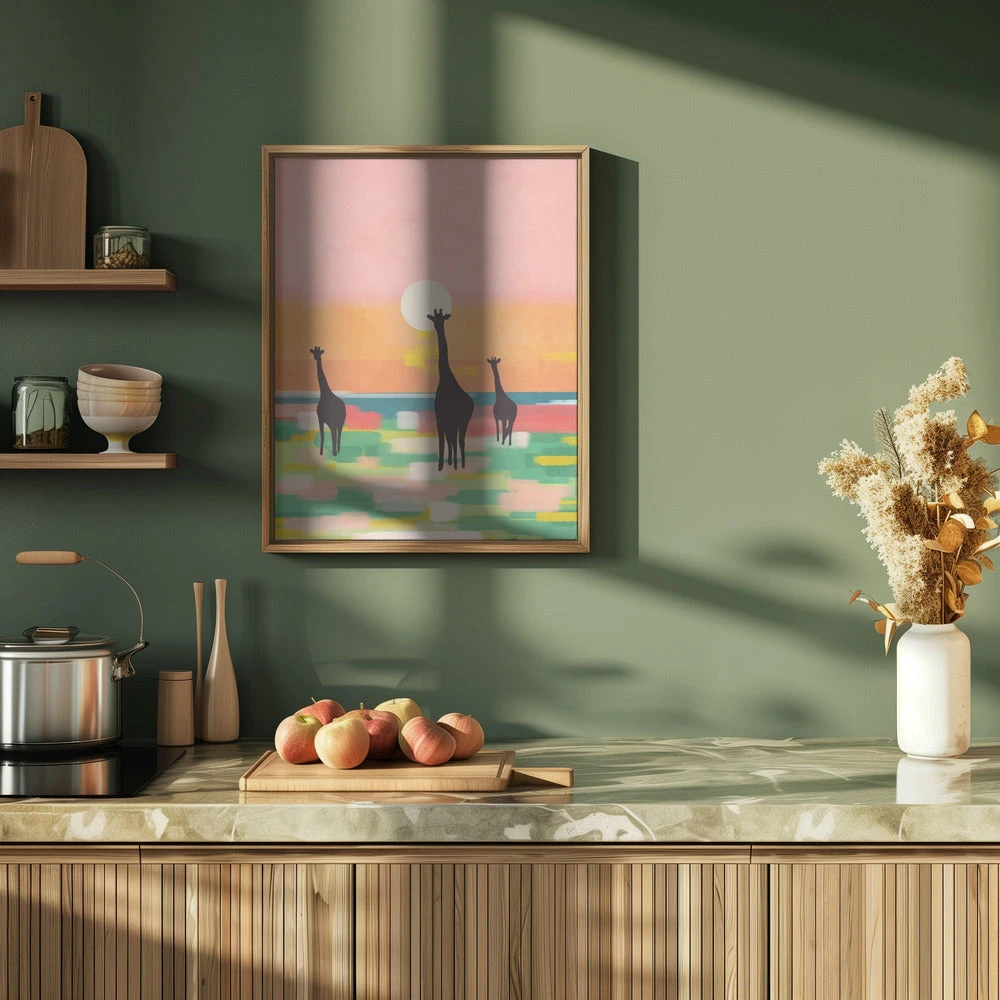 Evening Stroll In The Savannah - Stretched Canvas, Poster Or Fine Art Print(Evening Stroll In The Savannah Stretched Canvas Poster Or Fine Art Print) 9 Evening Stroll In The Savannah - Stretched Canvas, Poster Or Fine Art Print(Evening Stroll In The Savannah Stretched Canvas Poster Or Fine Art Print) - Image 9