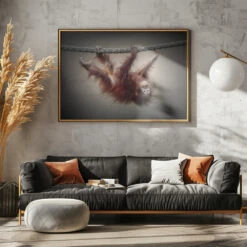 DON'T MURDER OUR PRIMEVAL FORESTS - Stretched Canvas, Poster Or Fine Art Print(Dont Murder Our Primeval Forests Stretched Canvas Poster Or Fine Art Print) -Heart Wall Art Store pictufy horizontal dark sofa gray wall ratio 5x7 1708069