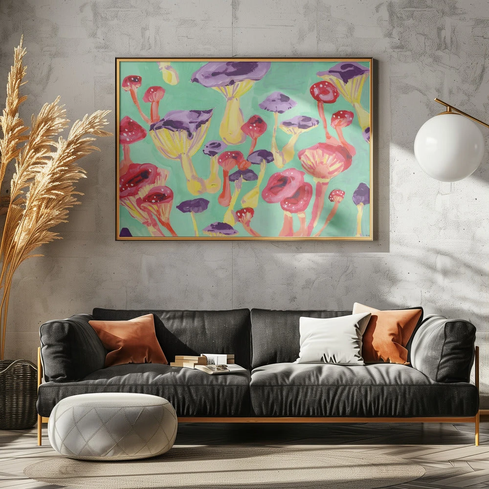 Magic Mushrooms - Stretched Canvas, Poster Or Fine Art Print(Magic Mushrooms Stretched Canvas Poster Or Fine Art Print) 10 Magic Mushrooms - Stretched Canvas, Poster Or Fine Art Print(Magic Mushrooms Stretched Canvas Poster Or Fine Art Print) - Image 10