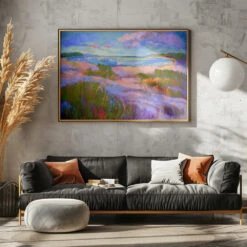 Beachcomber By Dorothy Fagan- Stretched Canvas, Poster Or Fine Art Print(Df1409beachcomber Stretched Canvas Poster Or Fine Art Print) -Heart Wall Art Store pictufy horizontal dark sofa gray wall ratio 5x7 2570663