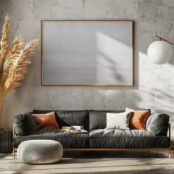 Drift - Stretched Canvas, Poster Or Fine Art Print(Drift Stretched Canvas Poster Or Fine Art Print) -Heart Wall Art Store pictufy horizontal dark sofa gray wall ratio 5x7 2844801