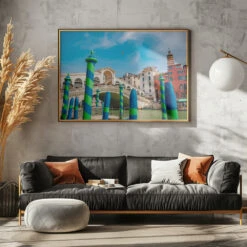 The City Of Love - Stretched Canvas, Poster Or Fine Art Print(The City Of Love Stretched Canvas Poster Or Fine Art Print) -Heart Wall Art Store pictufy horizontal dark sofa gray wall ratio 5x7 2895057