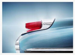 US Classic Car Monterey 1962 Taillight - Stretched Canvas, Poster Or Fine Art Print(Us Classic Car Monterey 1962 Taillight Stretched Canvas Poster Or Fine Art Print) -Heart Wall Art Store pictufy horizontal white 70x50 1869663