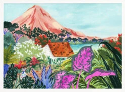 Ometepe By Sarah Gesek- Stretched Canvas, Poster Or Fine Art Print(Ometepe Stretched Canvas Poster Or Fine Art Print) -Heart Wall Art Store pictufy horizontal white 70x50 2536257