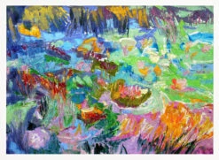 Vibrant Dreamscape - Stretched Canvas, Poster Or Fine Art Print(Vibrant Dreamscape Stretched Canvas Poster Or Fine Art Print 1) -Heart Wall Art Store pictufy horizontal white 70x50 2570733