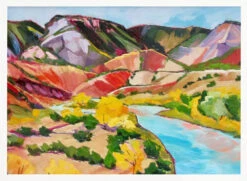 The Colors Of New Mexico - Stretched Canvas, Poster Or Fine Art Print(The Colors Of New Mexico Stretched Canvas Poster Or Fine Art Print) -Heart Wall Art Store pictufy horizontal white 70x50 2785956