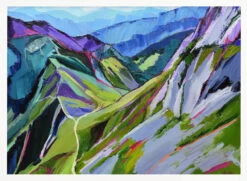 Alpine Trail - Stretched Canvas, Poster Or Fine Art Print(Alpine Trail Stretched Canvas Poster Or Fine Art Print) -Heart Wall Art Store pictufy horizontal white 70x50 2786422