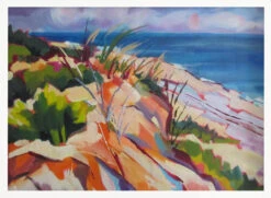 Cape Cod Beach 2 - Stretched Canvas, Poster Or Fine Art Print(Cape Cod Beach 2 Stretched Canvas Poster Or Fine Art Print) -Heart Wall Art Store pictufy horizontal white 70x50 2786443