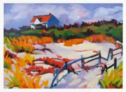 End Of Summer - Stretched Canvas, Poster Or Fine Art Print(End Of Summer Stretched Canvas Poster Or Fine Art Print) -Heart Wall Art Store pictufy horizontal white 70x50 2786457