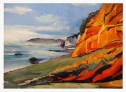 Oregon's Coast - Stretched Canvas, Poster Or Fine Art Print(Oregons Coast Stretched Canvas Poster Or Fine Art Print) -Heart Wall Art Store pictufy horizontal white 70x50 2786657