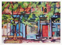 West Village - Stretched Canvas, Poster Or Fine Art Print(West Village Stretched Canvas Poster Or Fine Art Print) -Heart Wall Art Store pictufy horizontal white 70x50 2786706