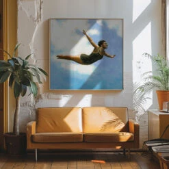 2629081 - Square Stretched Canvas, Poster Or Fine Art Print(2629081 Square Stretched Canvas Poster Or Fine Art Print) -Heart Wall Art Store pictufy interior 70s sofa ratio 1x1 2629604