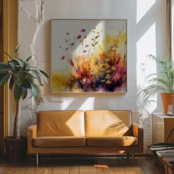 Meadow Nature Art (5) - Square Stretched Canvas, Poster Or Fine Art Print(Meadow Nature Art 5 Square Stretched Canvas Poster Or Fine Art Print) 23 Meadow Nature Art (5) - Square Stretched Canvas, Poster Or Fine Art Print(Meadow Nature Art 5 Square Stretched Canvas Poster Or Fine Art Print) -Heart Wall Art Store pictufy interior 70s sofa ratio 1x1 2778937