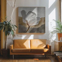 Virtuous II - Square Stretched Canvas, Poster Or Fine Art Print(Virtuous Ii Square Stretched Canvas Poster Or Fine Art Print) -Heart Wall Art Store pictufy interior 70s sofa ratio 1x1 3163966