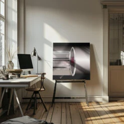 US Classic Car Sedan Deville 1967 - Square Stretched Canvas, Poster Or Fine Art Print(Us Classic Car Sedan Deville 1967 Square Stretched Canvas Poster Or Fine Art Print) -Heart Wall Art Store pictufy interior artist studio ratio 1x1 1733138