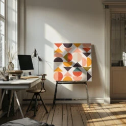 Bauhaus New8 - Square Stretched Canvas, Poster Or Fine Art Print(Bauhaus New8 Square Stretched Canvas Poster Or Fine Art Print) 25 Bauhaus New8 - Square Stretched Canvas, Poster Or Fine Art Print(Bauhaus New8 Square Stretched Canvas Poster Or Fine Art Print) -Heart Wall Art Store pictufy interior artist studio ratio 1x1 2552975