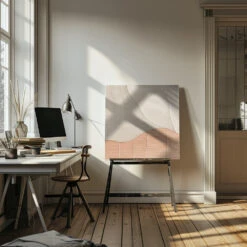 Feeling II - Square Stretched Canvas, Poster Or Fine Art Print(Feeling Ii Square Stretched Canvas Poster Or Fine Art Print) -Heart Wall Art Store pictufy interior artist studio ratio 1x1 2735864