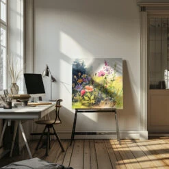 Idyllic Meadow (4) - Square Stretched Canvas, Poster Or Fine Art Print(Idyllic Meadow 4 Square Stretched Canvas Poster Or Fine Art Print) 25 Idyllic Meadow (4) - Square Stretched Canvas, Poster Or Fine Art Print(Idyllic Meadow 4 Square Stretched Canvas Poster Or Fine Art Print) -Heart Wall Art Store pictufy interior artist studio ratio 1x1 2778923