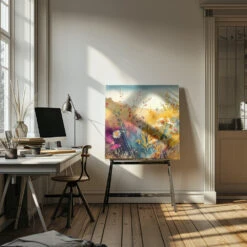 Meadow Nature Art (11) - Square Stretched Canvas, Poster Or Fine Art Print(Meadow Nature Art 11 Square Stretched Canvas Poster Or Fine Art Print) -Heart Wall Art Store pictufy interior artist studio ratio 1x1 2778943