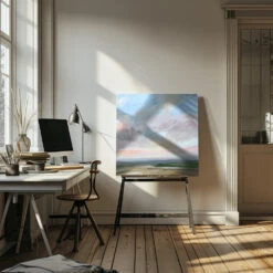 Open Road - Square Stretched Canvas, Poster Or Fine Art Print(Open Road Square Stretched Canvas Poster Or Fine Art Print) -Heart Wall Art Store pictufy interior artist studio ratio 1x1 2781798