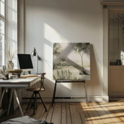 Carriage House 6 - Square Stretched Canvas, Poster Or Fine Art Print(Carriage House 6 Square Stretched Canvas Poster Or Fine Art Print) -Heart Wall Art Store pictufy interior artist studio ratio 1x1 2787315