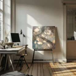 Flowers Floral Art Illustration 10 - Square Stretched Canvas, Poster Or Fine Art Print(Flowers Floral Art Illustration 10 Square Stretched Canvas Poster Or Fine Art Print) 25 Flowers Floral Art Illustration 10 - Square Stretched Canvas, Poster Or Fine Art Print(Flowers Floral Art Illustration 10 Square Stretched Canvas Poster Or Fine Art Print) -Heart Wall Art Store pictufy interior artist studio ratio 1x1 2792243