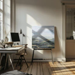 Finding Peace - Square Stretched Canvas, Poster Or Fine Art Print(Finding Peace Square Stretched Canvas Poster Or Fine Art Print) -Heart Wall Art Store pictufy interior artist studio ratio 1x1 2844776