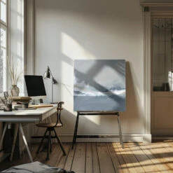 Dynamic Ocean Waves Under A Cloudy Sky - Square Stretched Canvas, Poster Or Fine Art Print(Dynamic Ocean Waves Under A Cloudy Sky Square Stretched Canvas Poster Or Fine Art Print) 25 Dynamic Ocean Waves Under A Cloudy Sky - Square Stretched Canvas, Poster Or Fine Art Print(Dynamic Ocean Waves Under A Cloudy Sky Square Stretched Canvas Poster Or Fine Art Print) -Heart Wall Art Store pictufy interior artist studio ratio 1x1 3129334