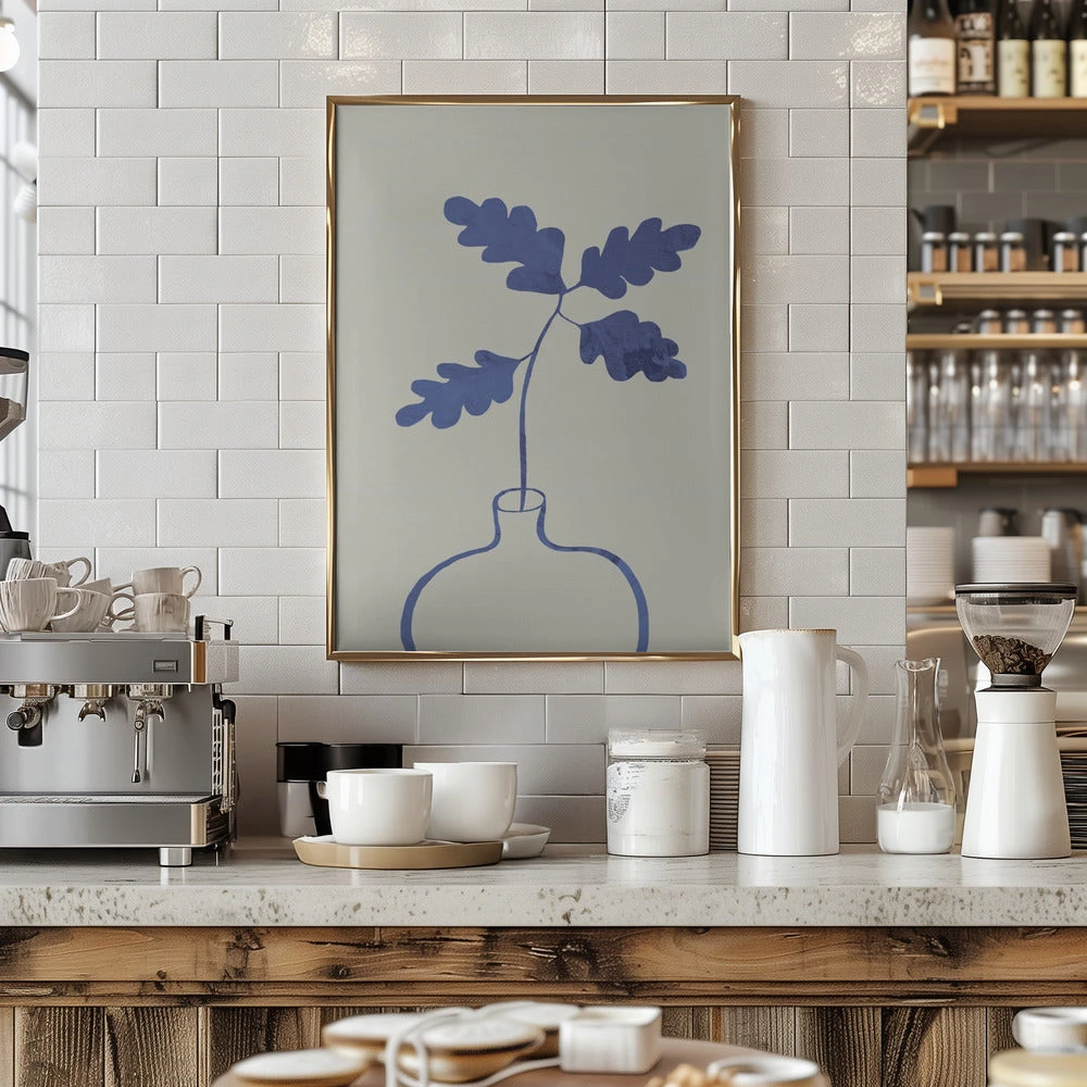 Blue Oak Plant - Stretched Canvas, Poster Or Fine Art Print(Blue Oak Plant Stretched Canvas Poster Or Fine Art Print) 7 Blue Oak Plant - Stretched Canvas, Poster Or Fine Art Print(Blue Oak Plant Stretched Canvas Poster Or Fine Art Print) - Image 7