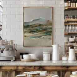 Cordillera - Stretched Canvas, Poster Or Fine Art Print(Cordillera Stretched Canvas Poster Or Fine Art Print) -Heart Wall Art Store pictufy interior barista white 2470488