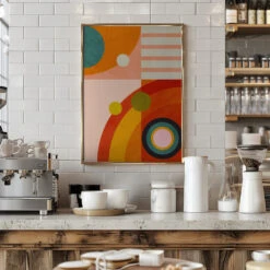 Playing Around Shapes 3 - Stretched Canvas, Poster Or Fine Art Print(Playing Around Shapes 3 Stretched Canvas Poster Or Fine Art Print) 18 Playing Around Shapes 3 - Stretched Canvas, Poster Or Fine Art Print(Playing Around Shapes 3 Stretched Canvas Poster Or Fine Art Print) -Heart Wall Art Store pictufy interior barista white 2500936