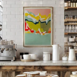 Spaces Landscape - Stretched Canvas, Poster Or Fine Art Print(Spaces Landscape Stretched Canvas Poster Or Fine Art Print) -Heart Wall Art Store pictufy interior barista white 2552854